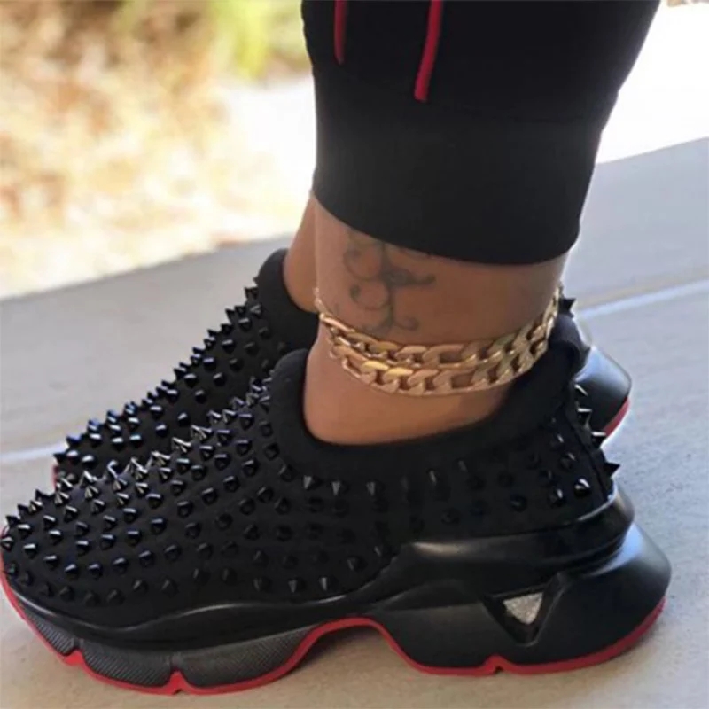 Studded Rivet Sneakers Image