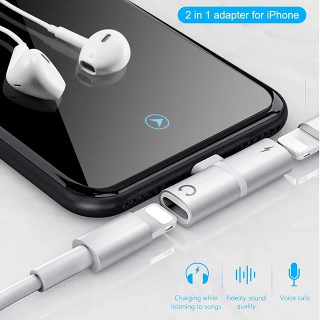 Iphone earphone Adapter (Apple MFI certified) Image