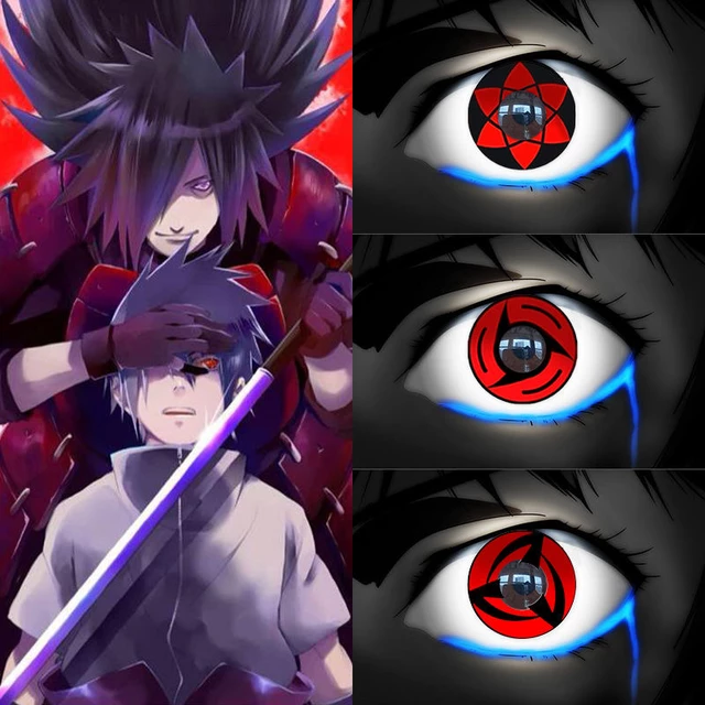 Contact Lenses lens for Hallowen  Cosplay Naruto Sharingan Image