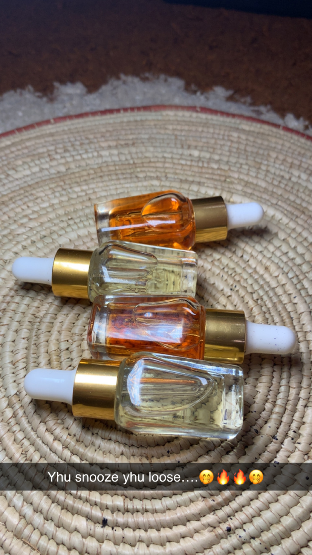 Oil perfumes
