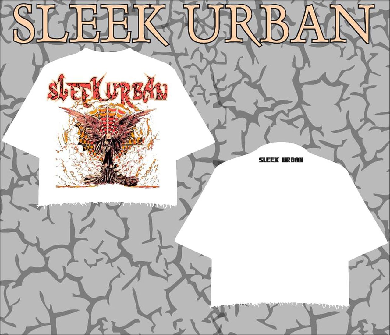 ANGEL RIPPED TEE image