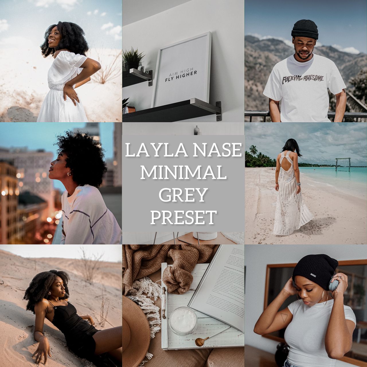 LAYLA NASE MINIMAL GREY PRESET Image