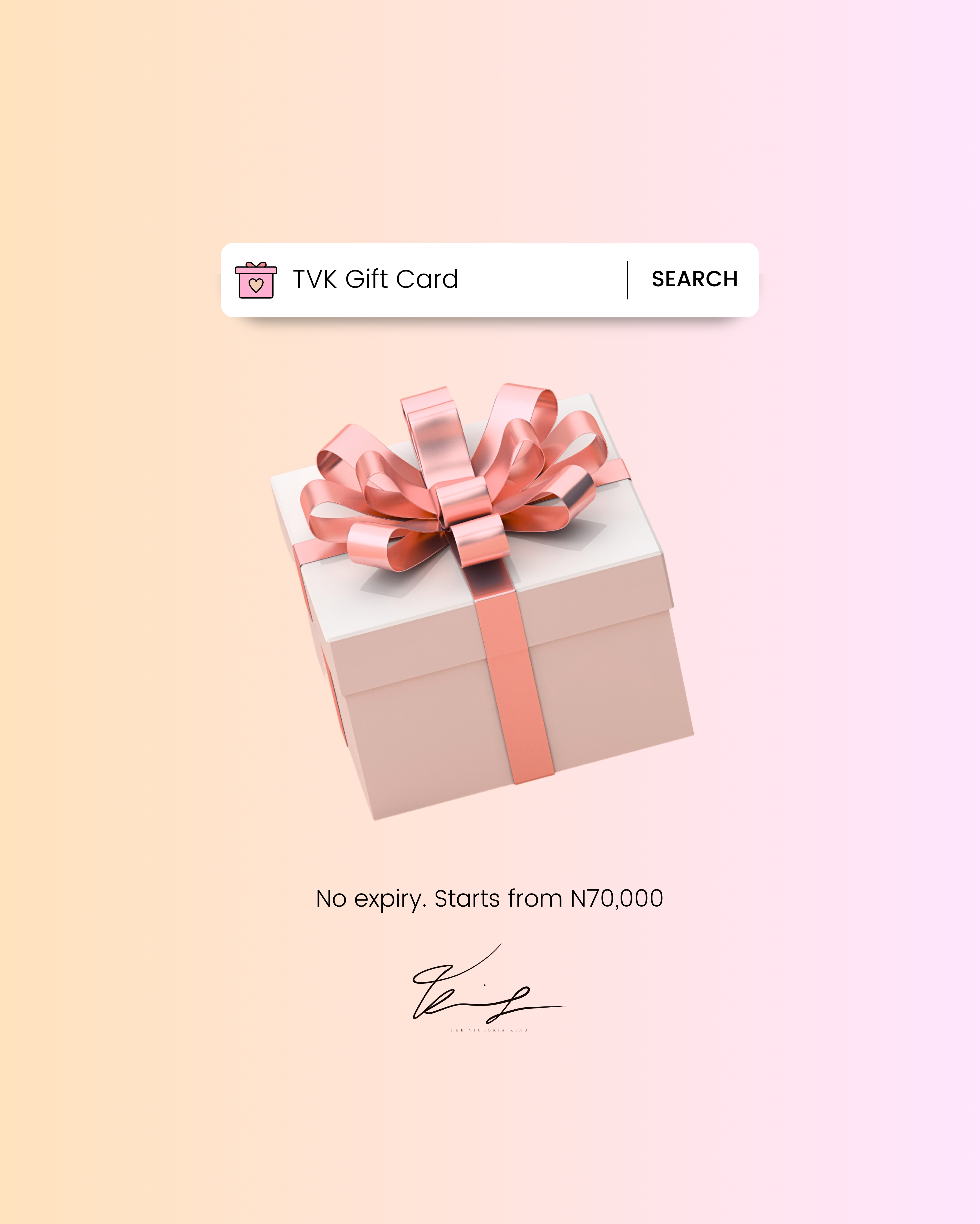 TVK Gift card image
