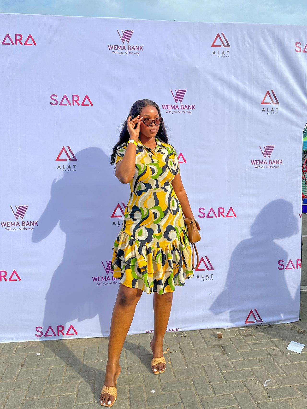 Denise hi-lo dress image