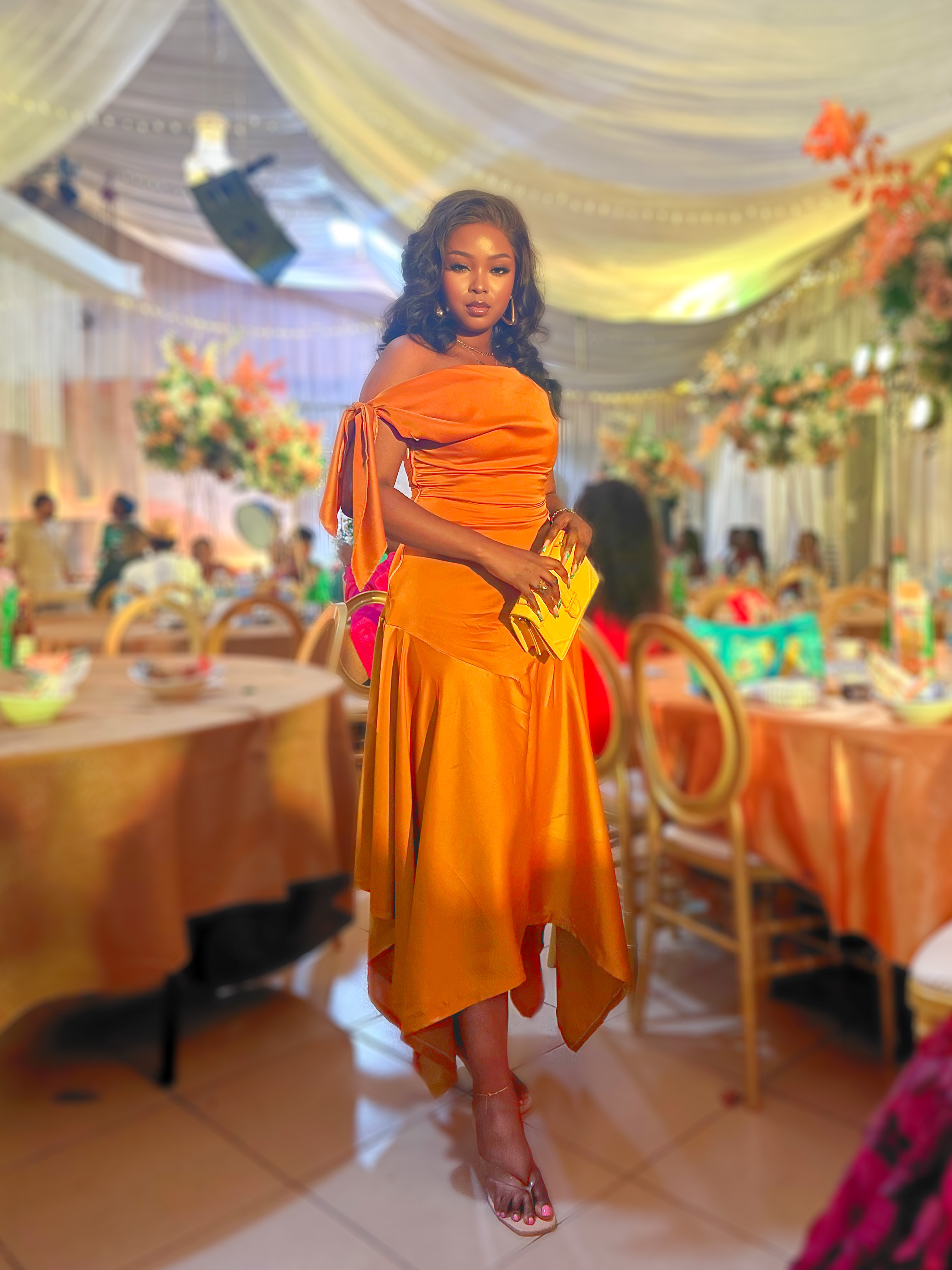 Darby silk dress