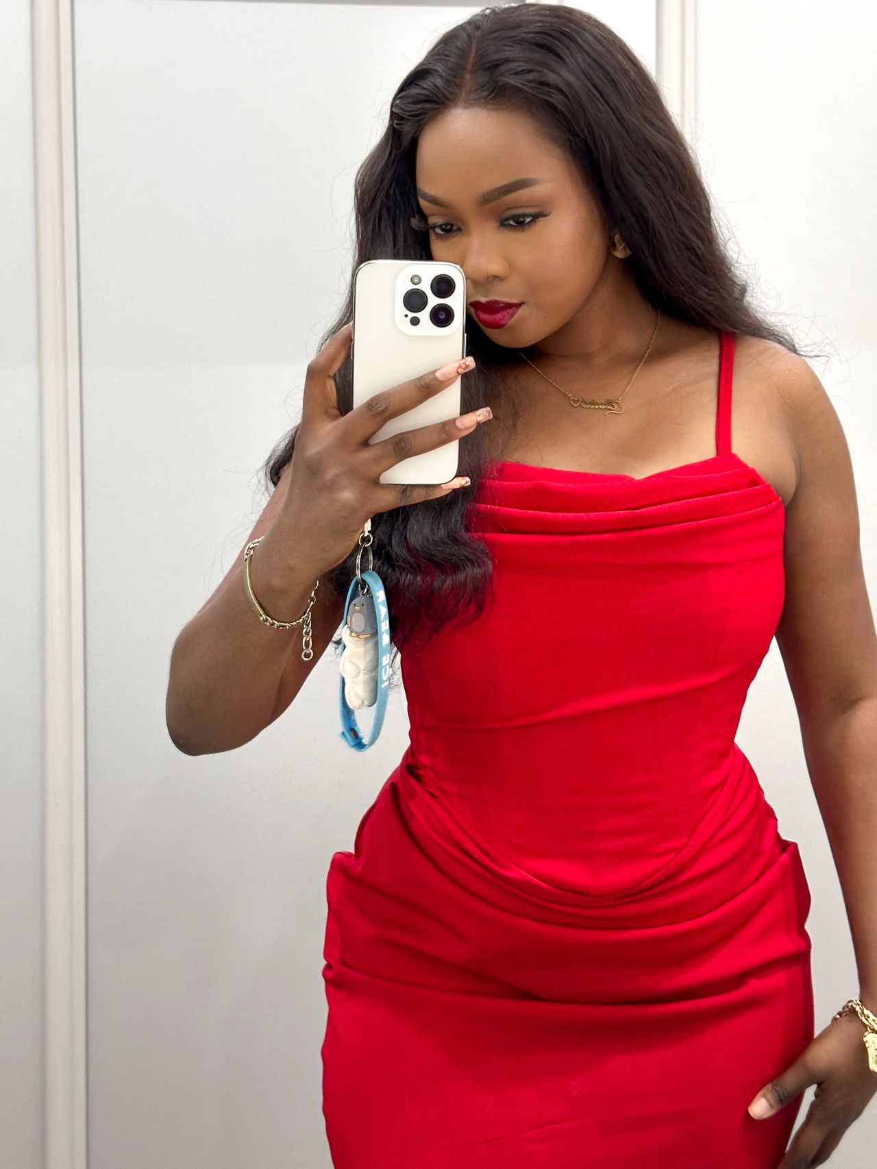 Sally maxi corset dress image