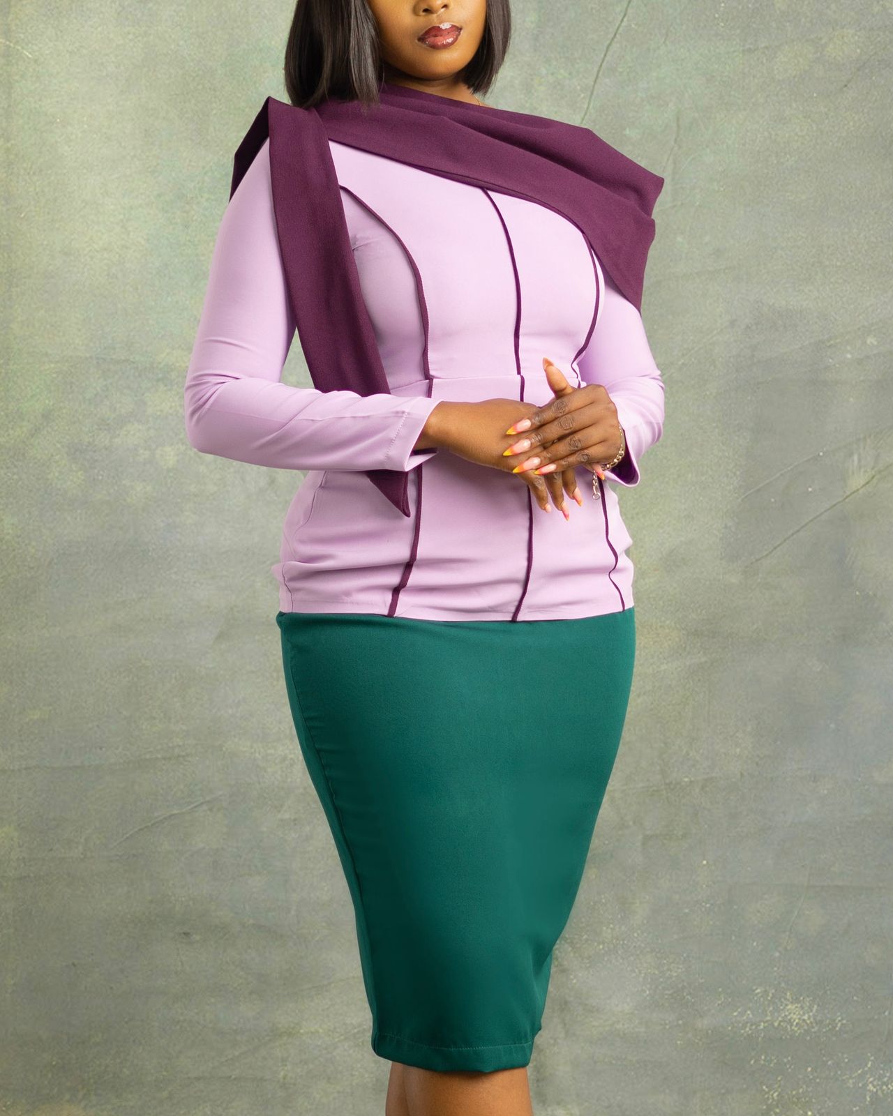 Mystic orchid dress image