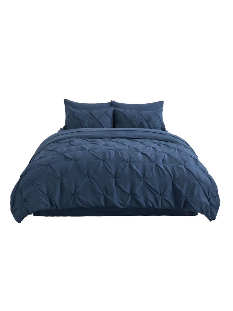 Navy Akeelah Comforter Set — Bed in a Bag | Magical Thinking image