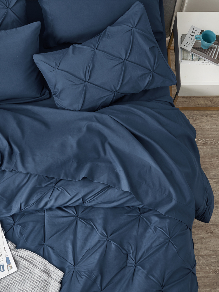 Navy Akeelah Comforter Set — Bed in a Bag | Magical Thinking image