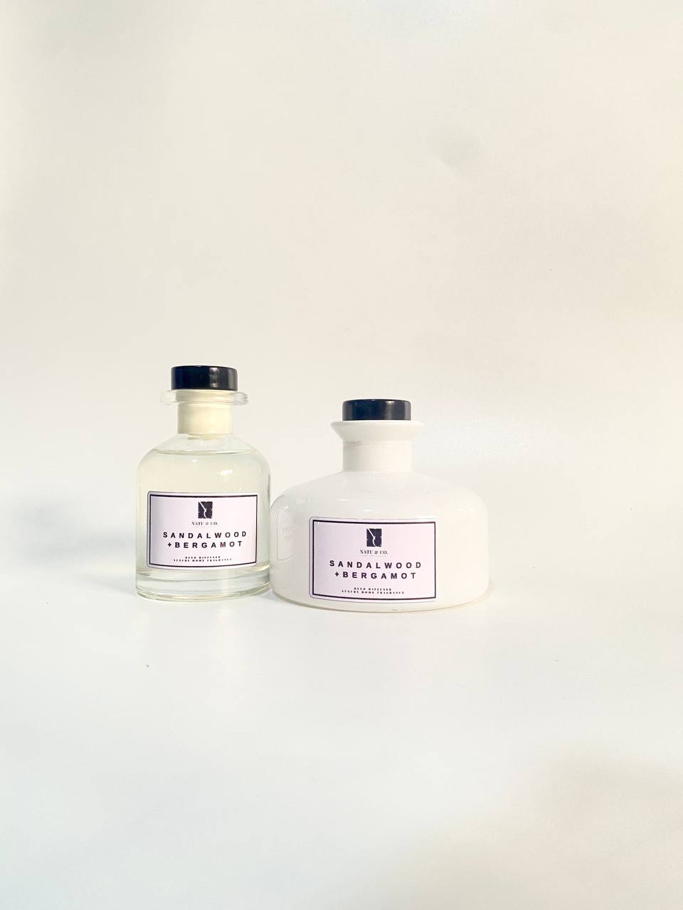 Sandalwood + Bergamot Reed Diffuser | Luxury Scented Reed Diffuser in Nigeria image