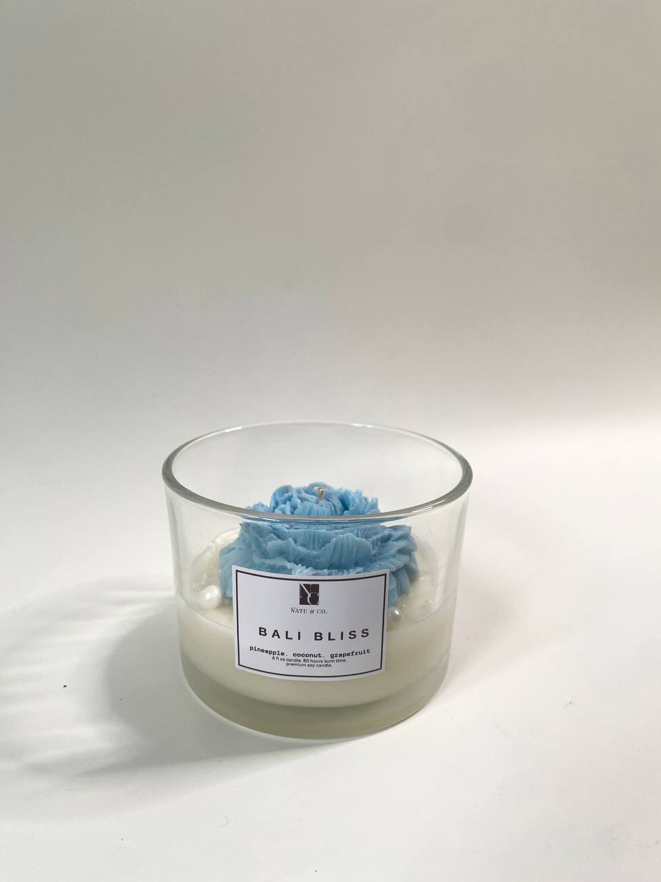 Pearl Peony Candle - Bali Bliss Scented Soy Candle | 500g