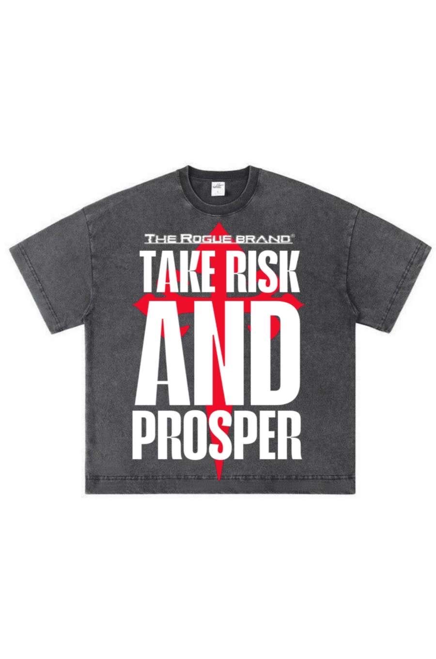 RISK STONEWASH TEES image
