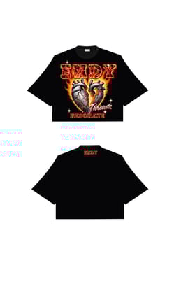 BLAZING HEART TEE image