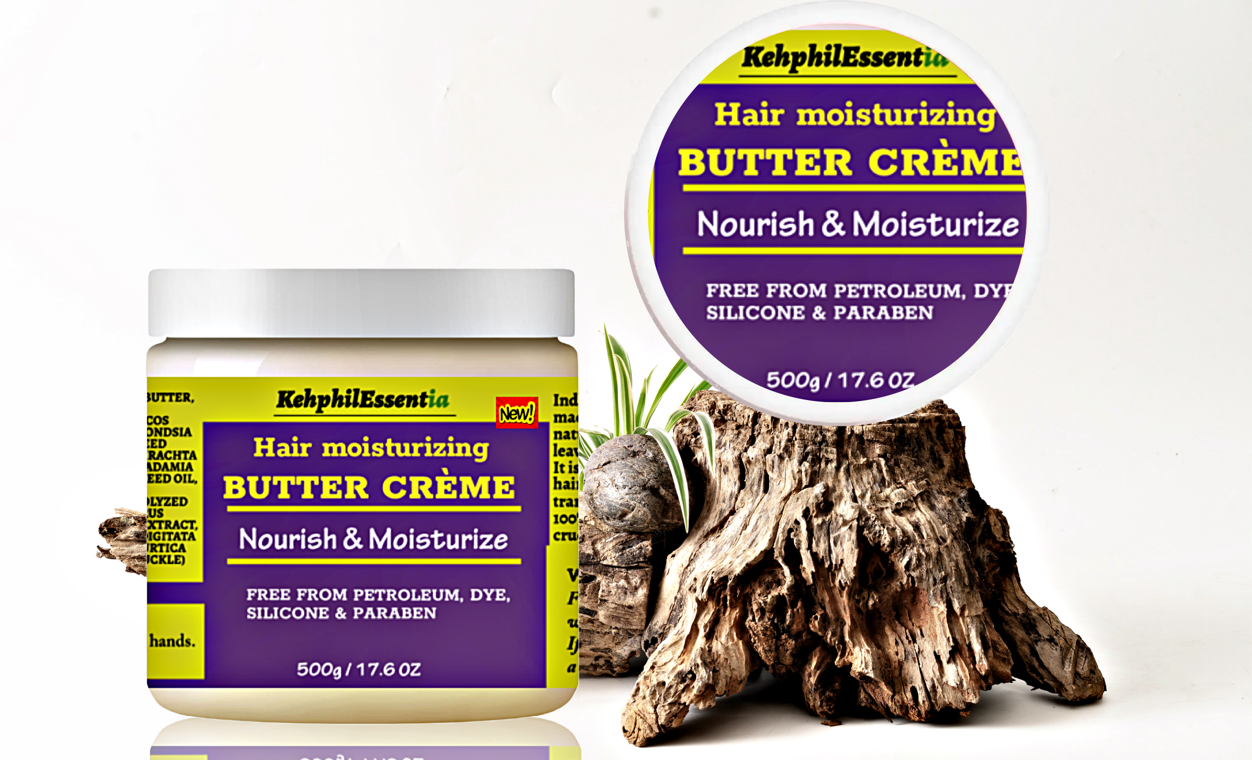 KehphilEssentia Butter Crème (Hair Moisturizer and twist cream)