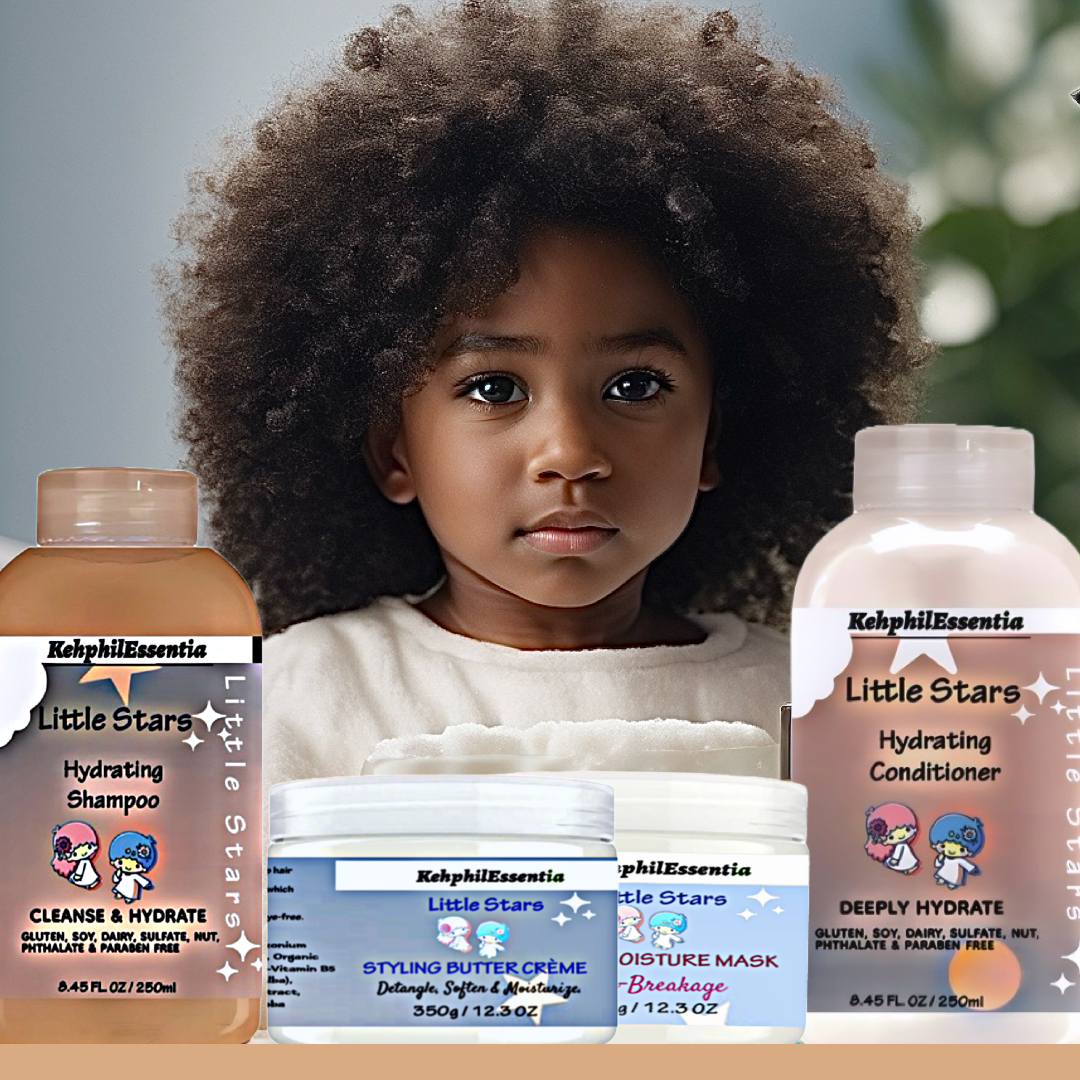 Little Star Kids Shampoo, Conditioner, and Styling Butter Crème
