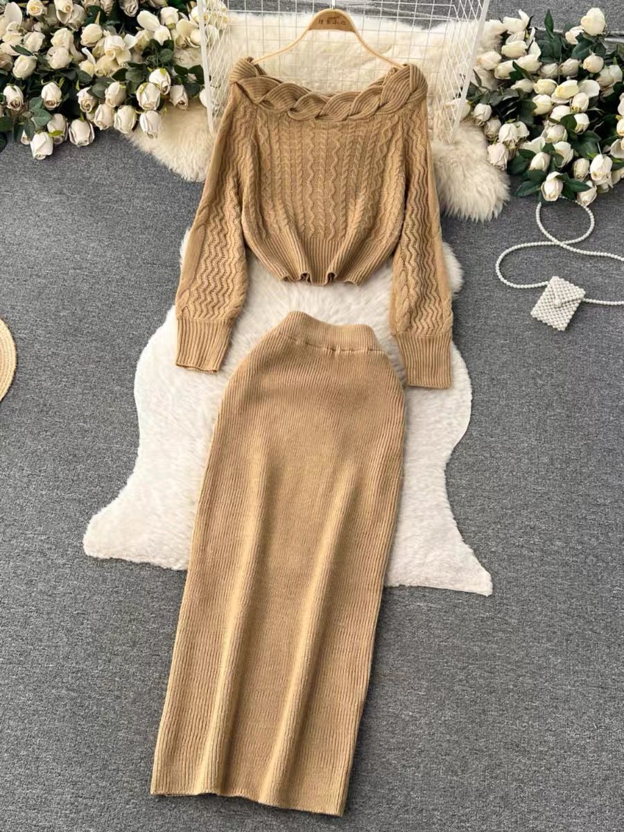 The lovers card knit set TPZZ2530 image