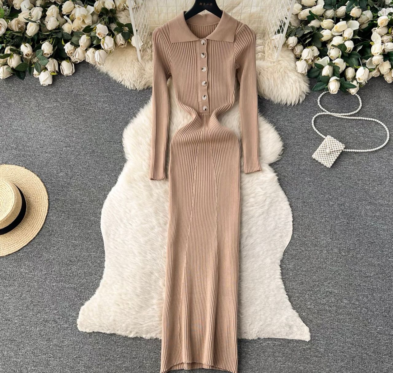 On the list knit gown KBC72 image