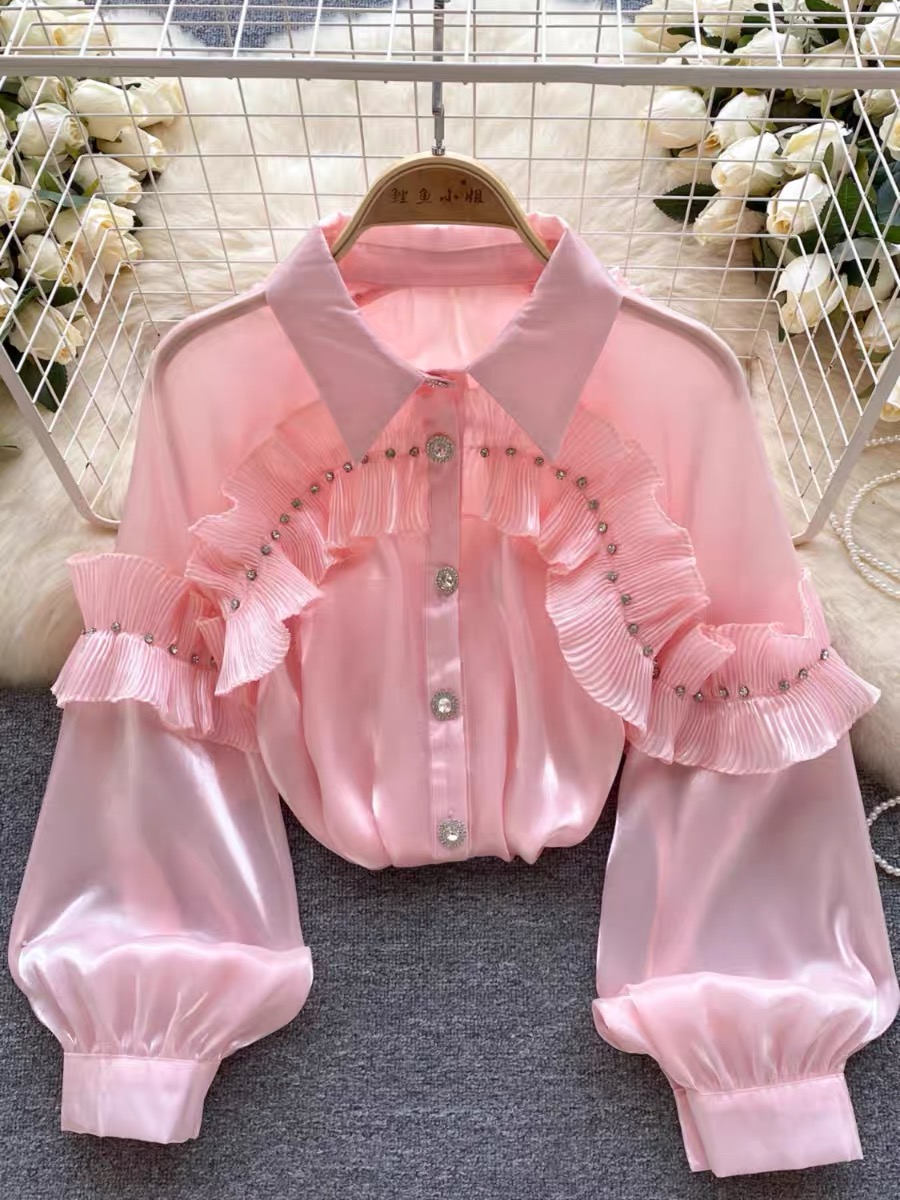 Moment to remember silk blouse BE241