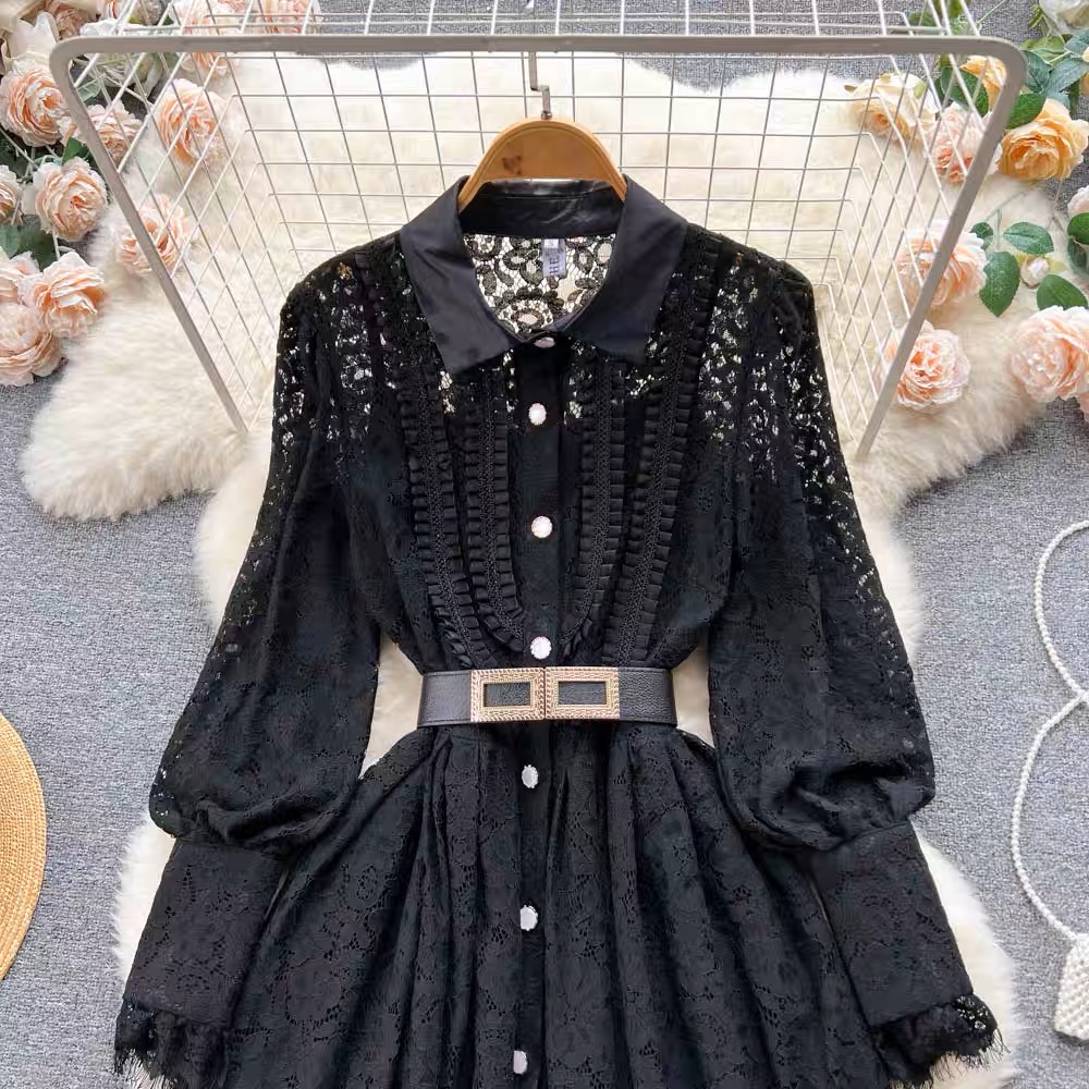 Kindly adventures little lace dress FD128 image