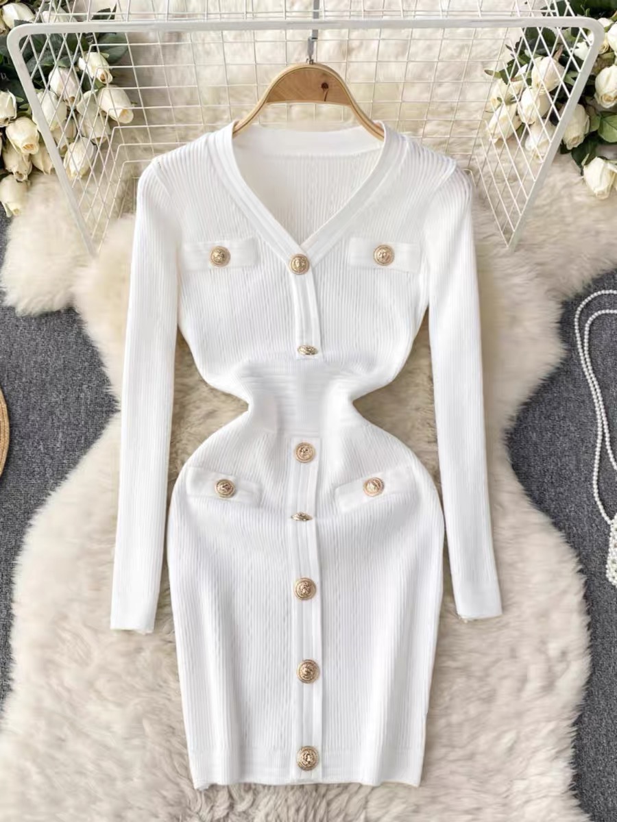 Hot to touch knitted gown  KBC148