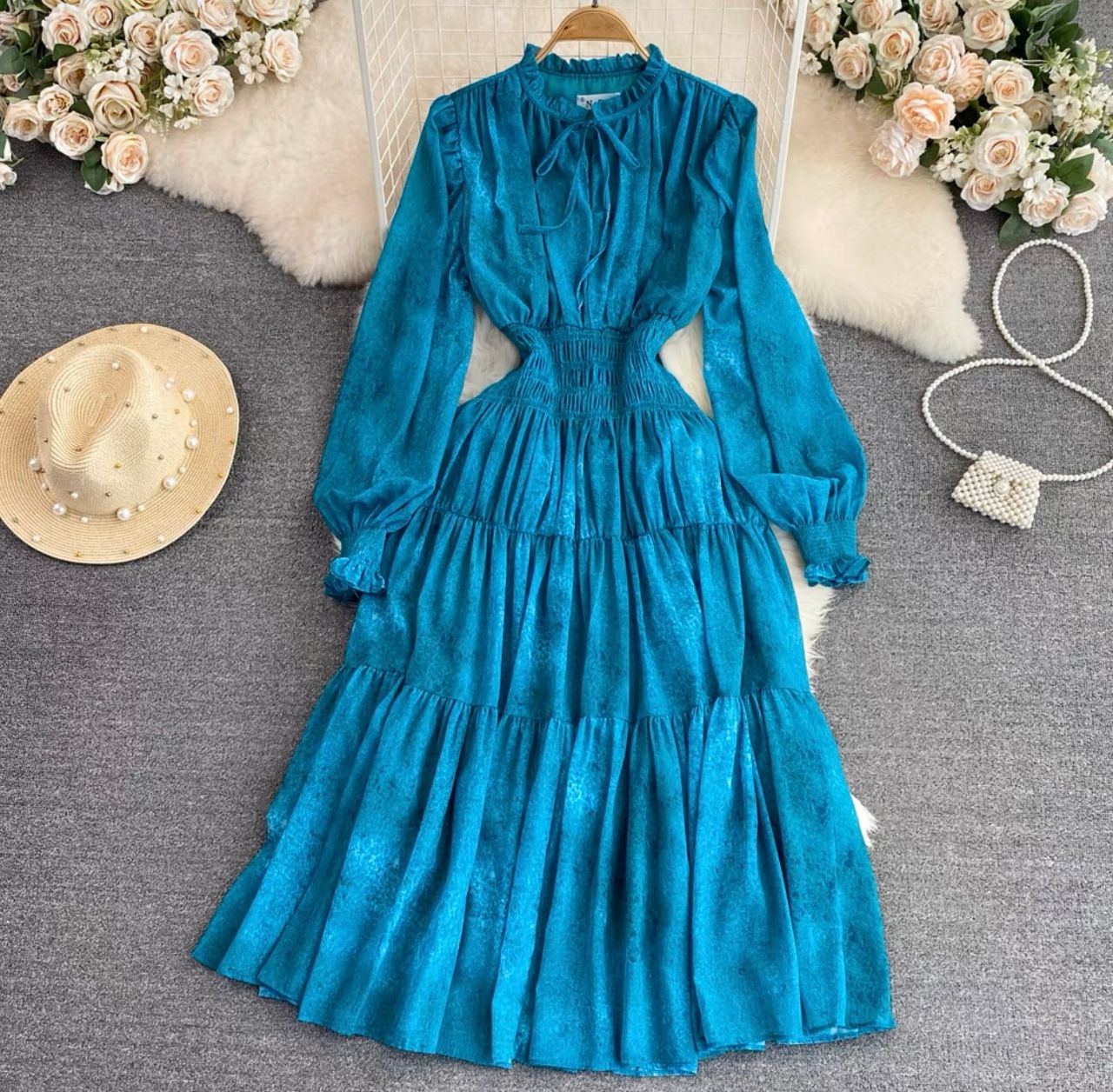 Be kind to me ruched dress CD237 image