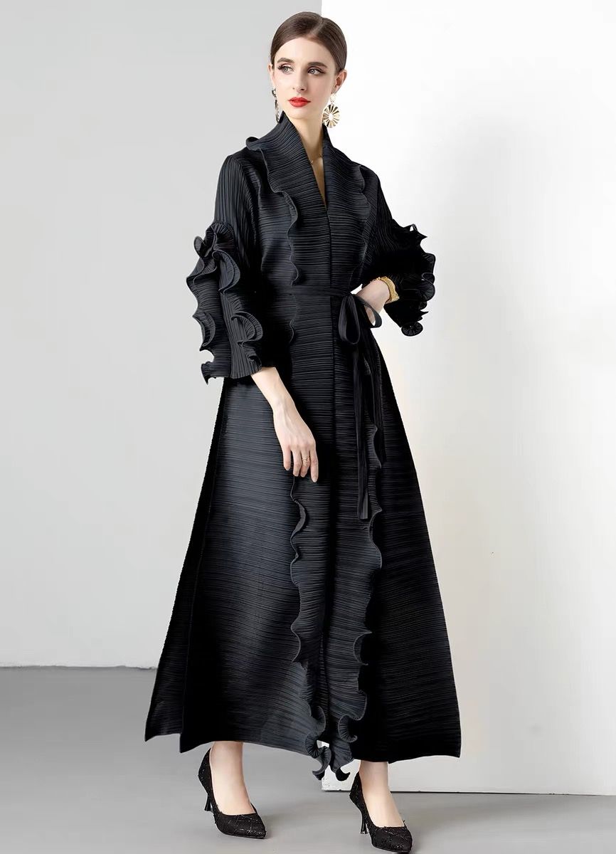 Curving you ruffle dress EVD47 image