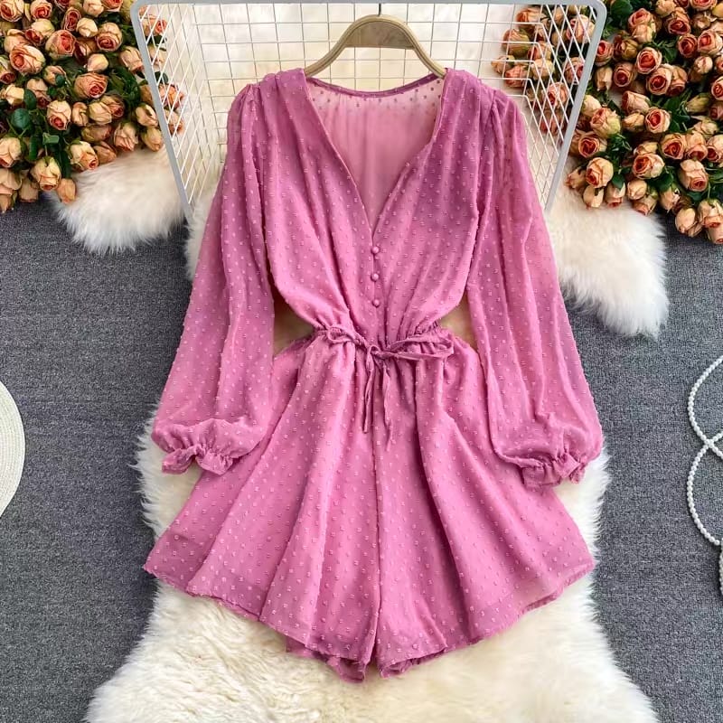 Setting the mood cotton jumpsuit JRZZ516 image