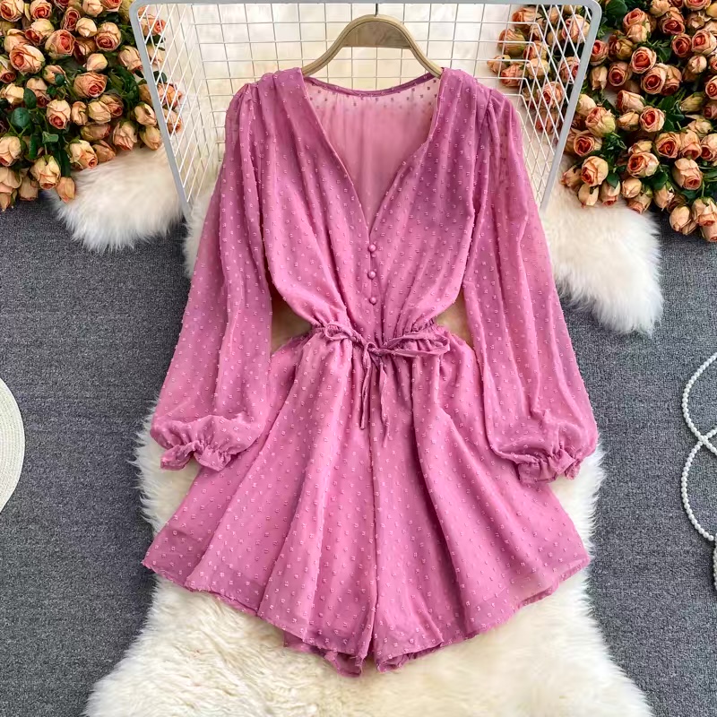 Setting the mood cotton jumpsuit JRZZ516 image