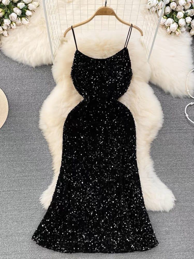 What I like glitter dress EVD24 image