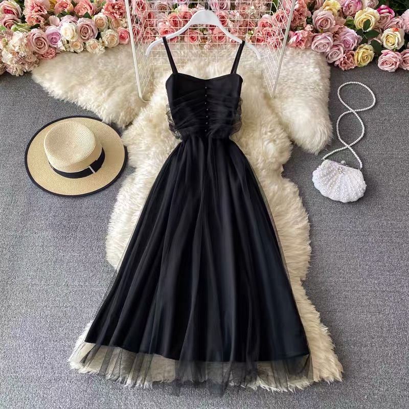 Skater affairs satin dress CD19 image