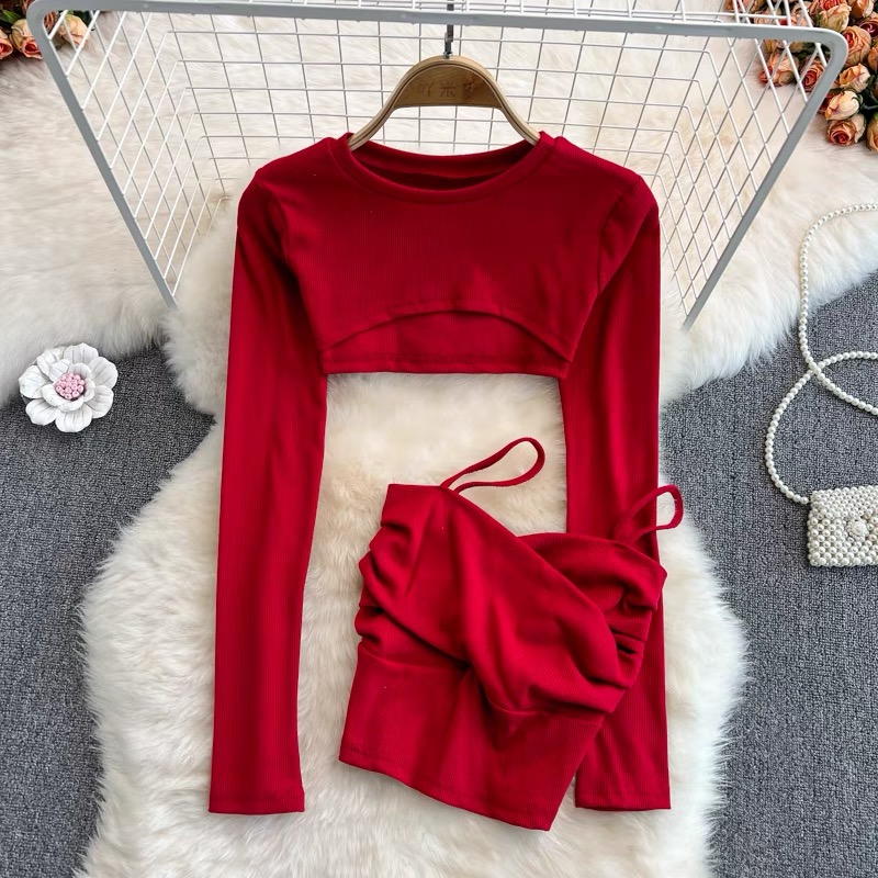 Sweet love top & vest TZZ729 image
