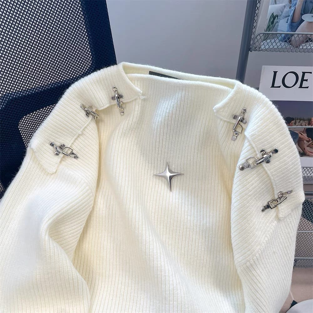 Star gazer buckle sweater SSZZ729 image