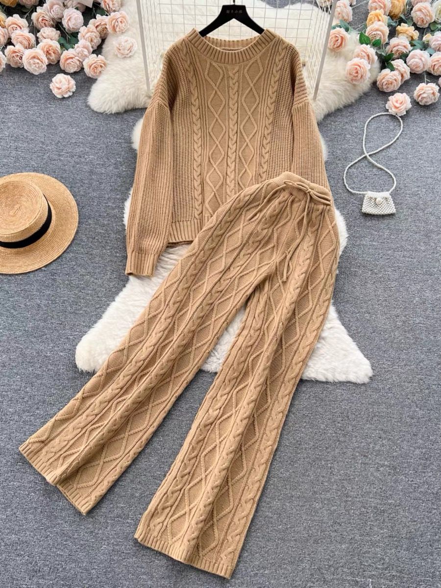 Twin flame knit set TPZZ2571 image