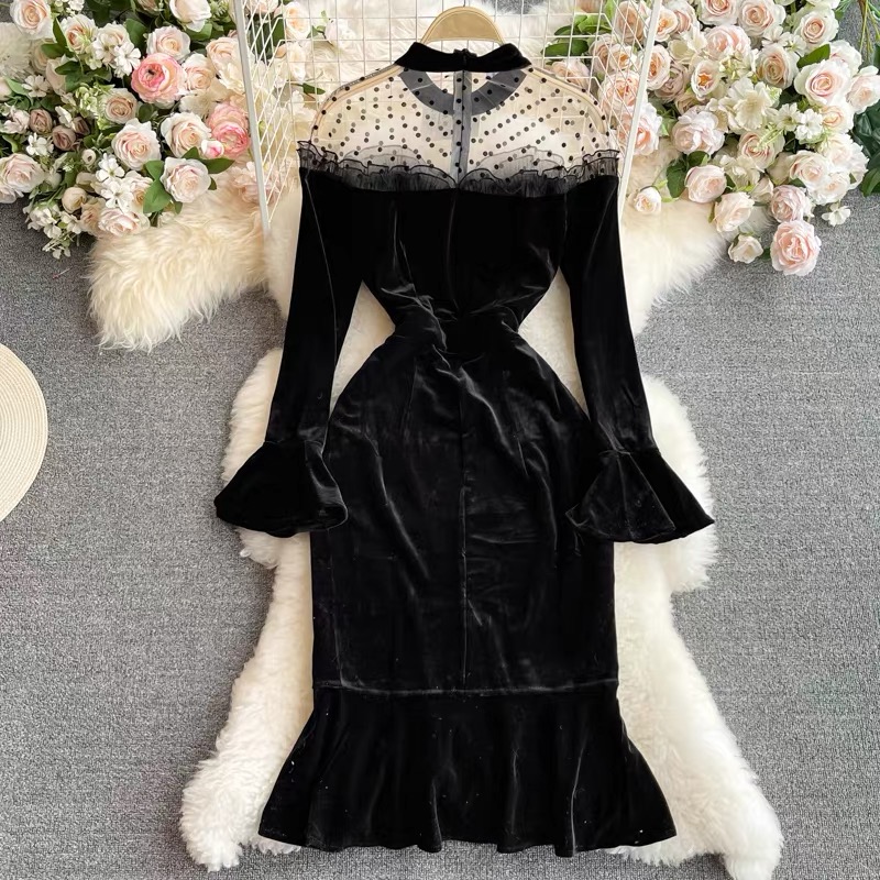 Beautiful scene cocktail dress FBC16 image