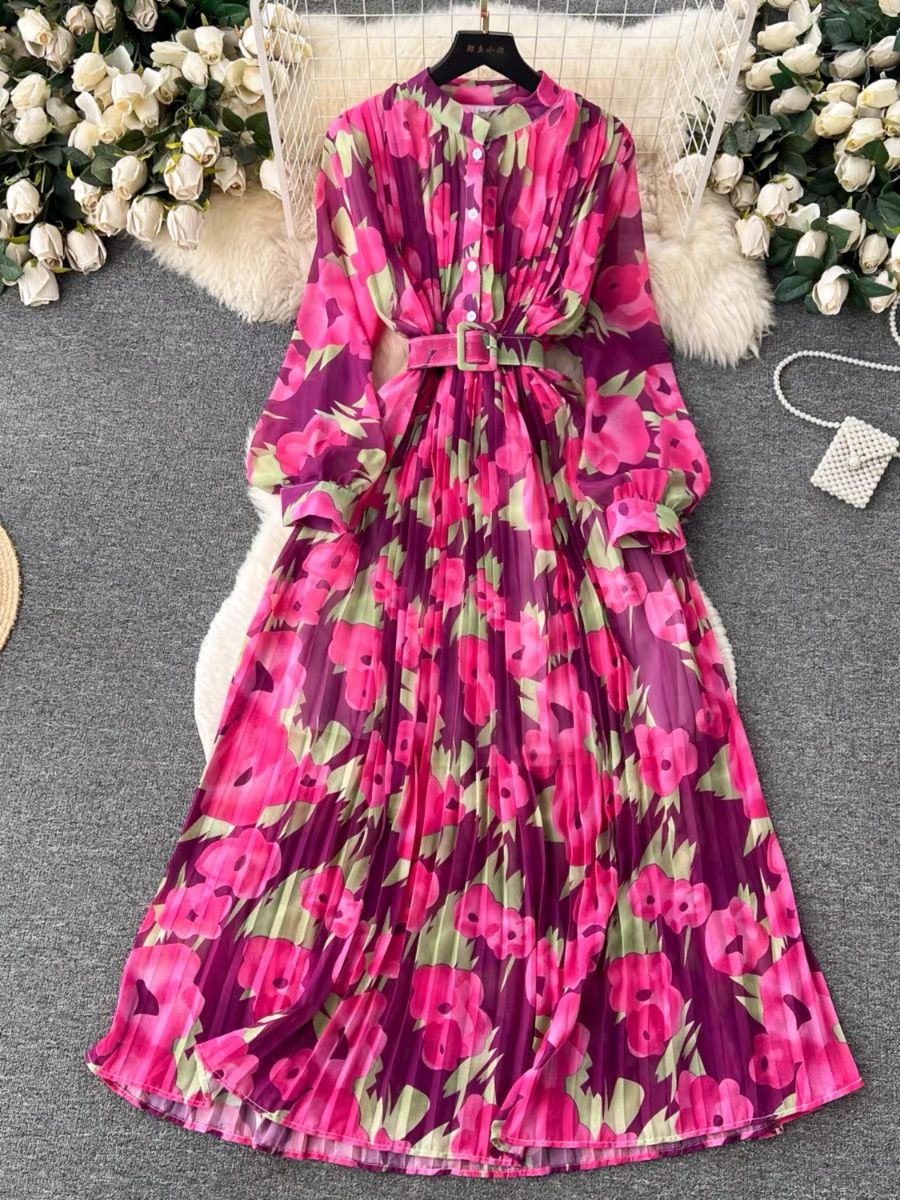 More to give floral dress CD471 image