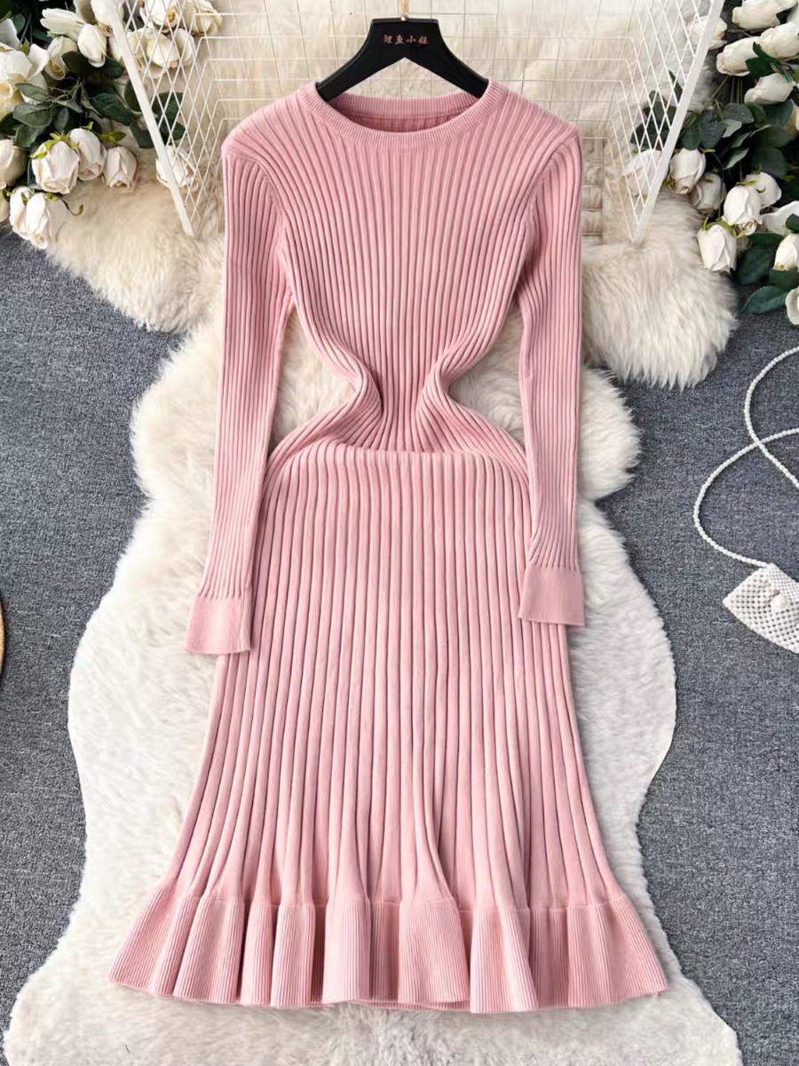 Take notice knitted dress KD166