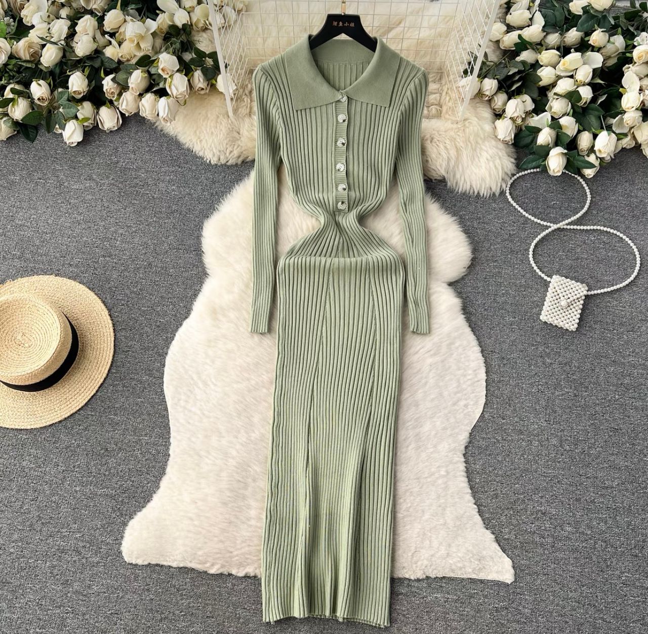 On the list knit gown KBC72 image