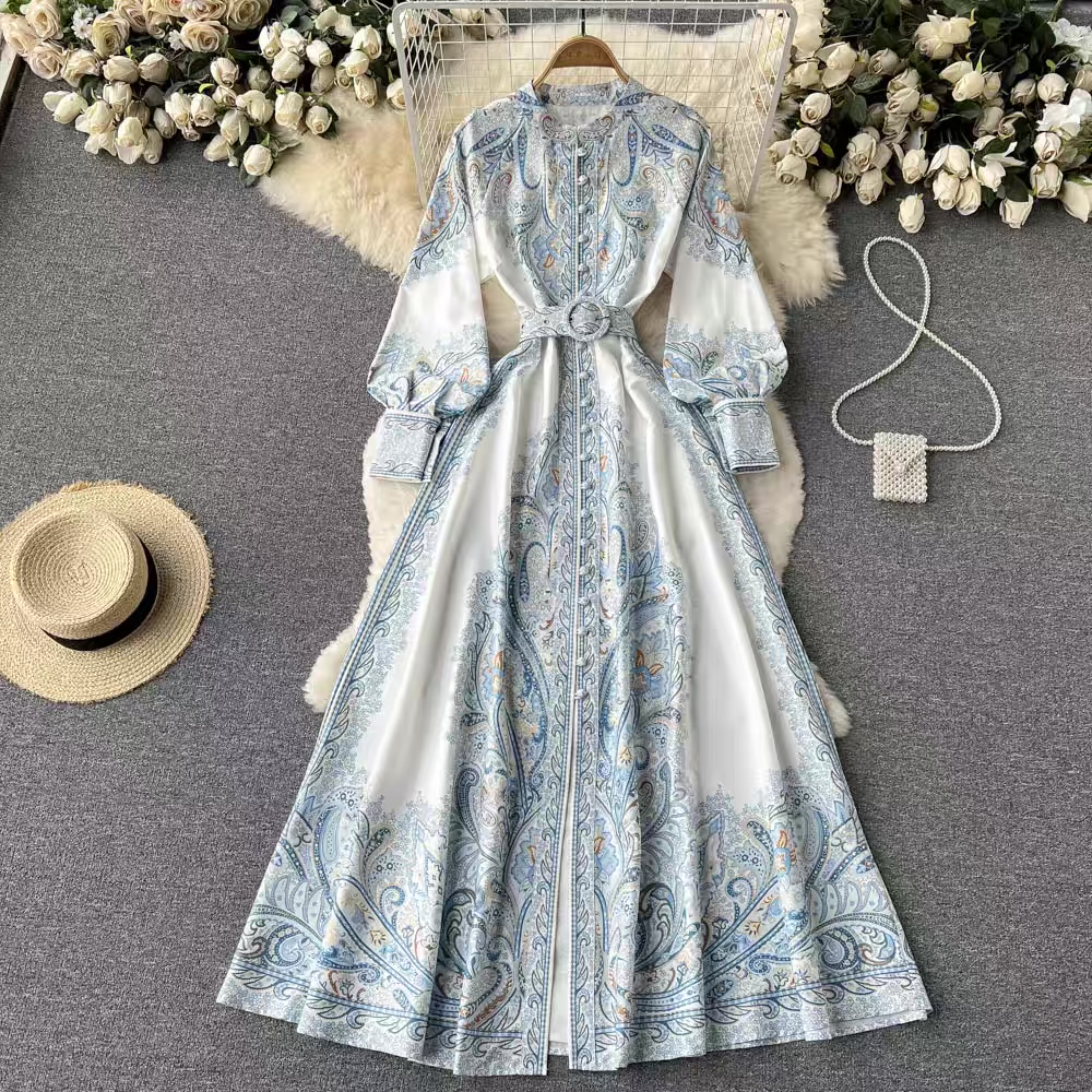 Say no to stress print dress ED7 image