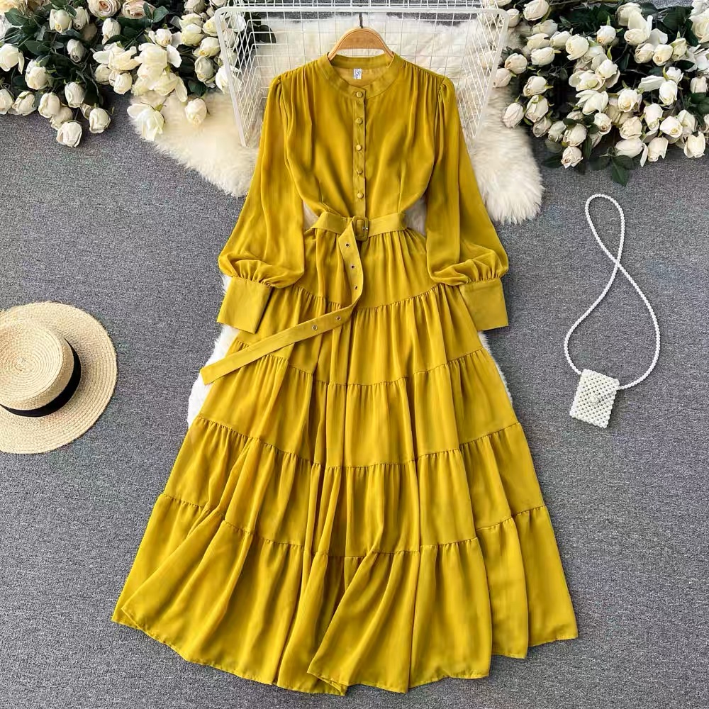Cottonb& ruffles dress FD127 image
