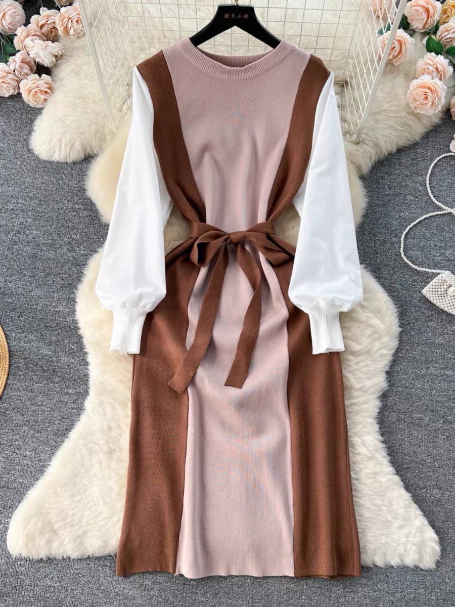 Office girl knit dress KBC105