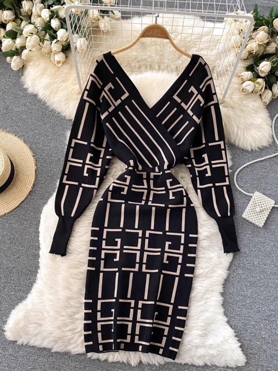 Back again Alexis sweater dress KBC163 image