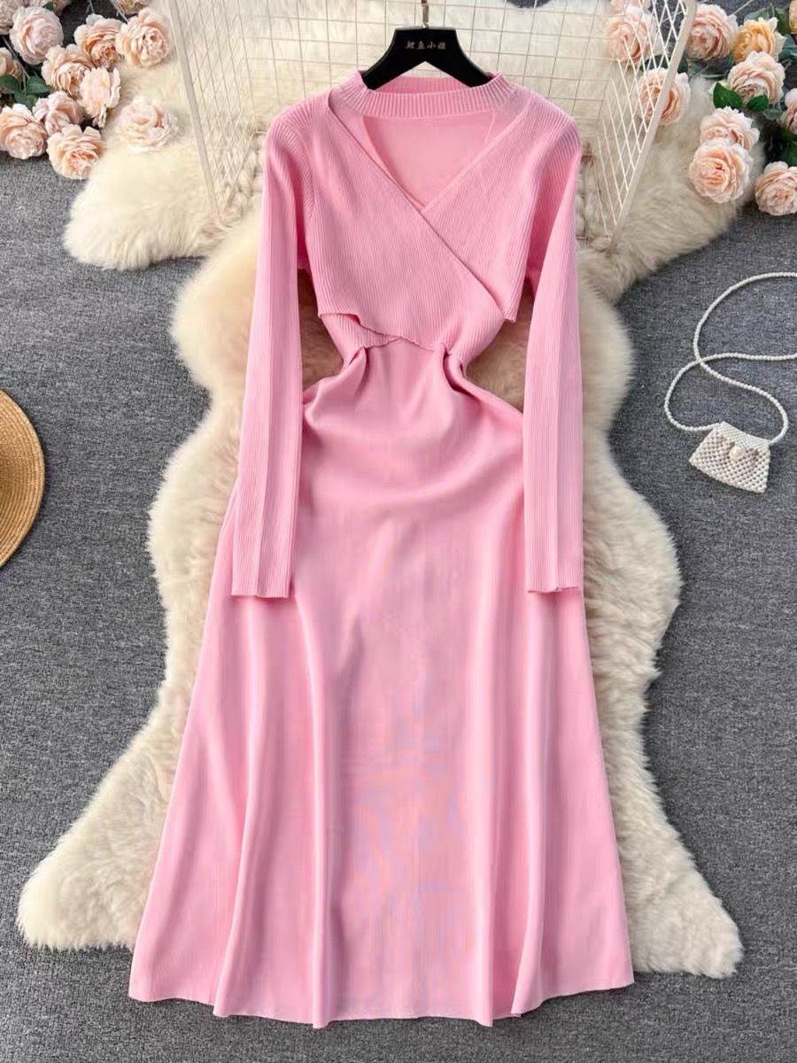 Party seeker knitted dress KD181 image