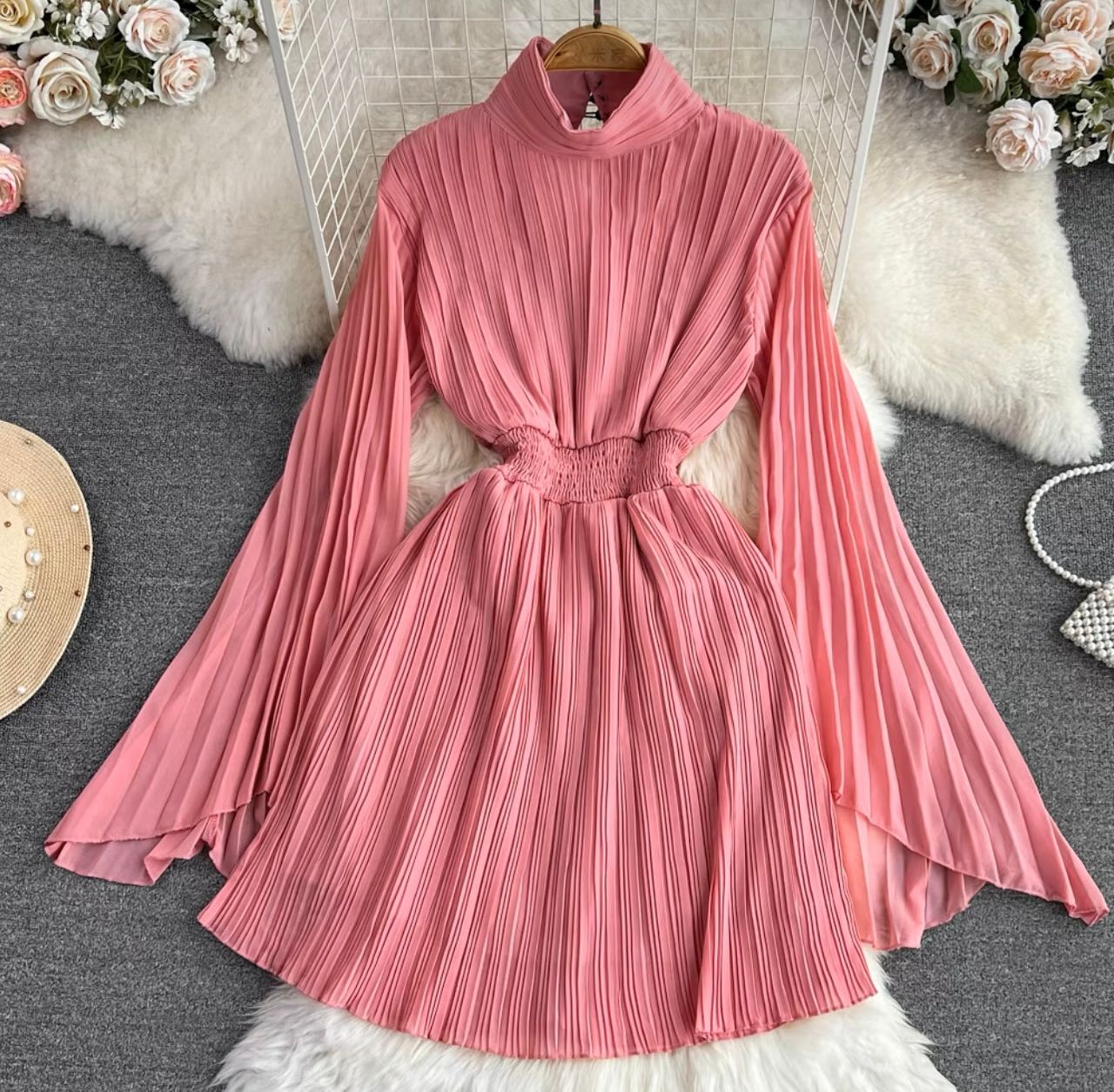 Stunning beauty midi dress CD273 image