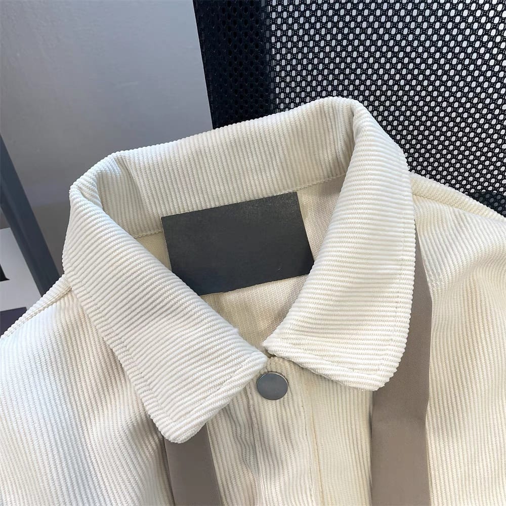 Billonaire girlfriend corduroy shirt SDZZ959 image