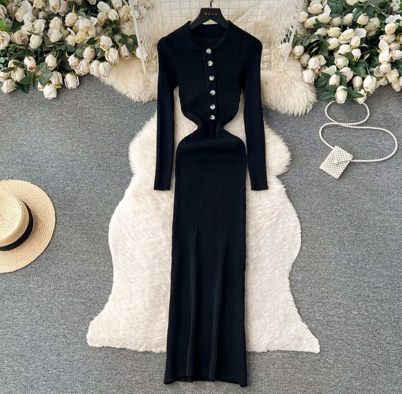 On the list knit gown KBC72 image