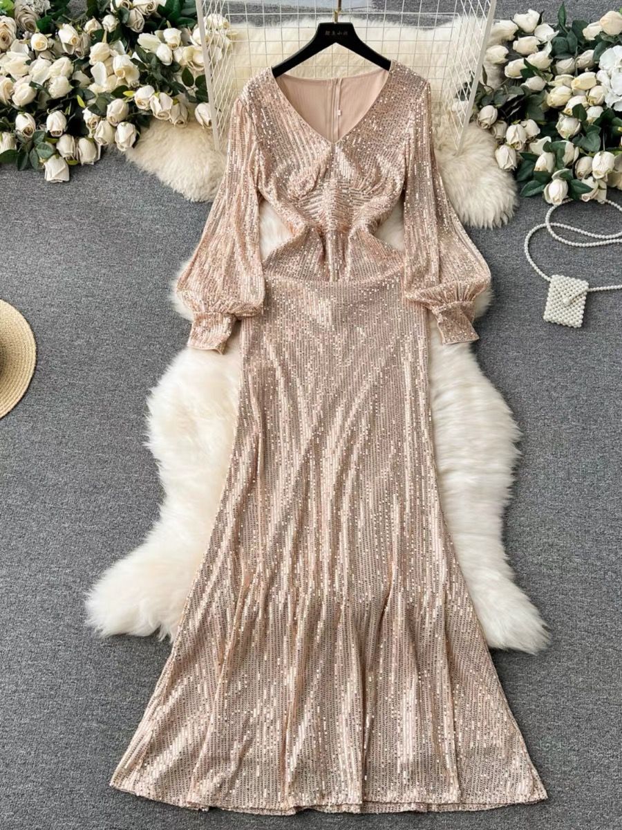 Don’t be a tease sequin dress EVD172 image