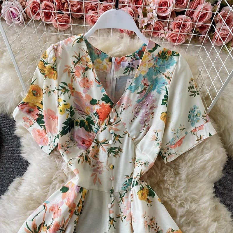 Secret rendezvous print romper JRZZ296 image