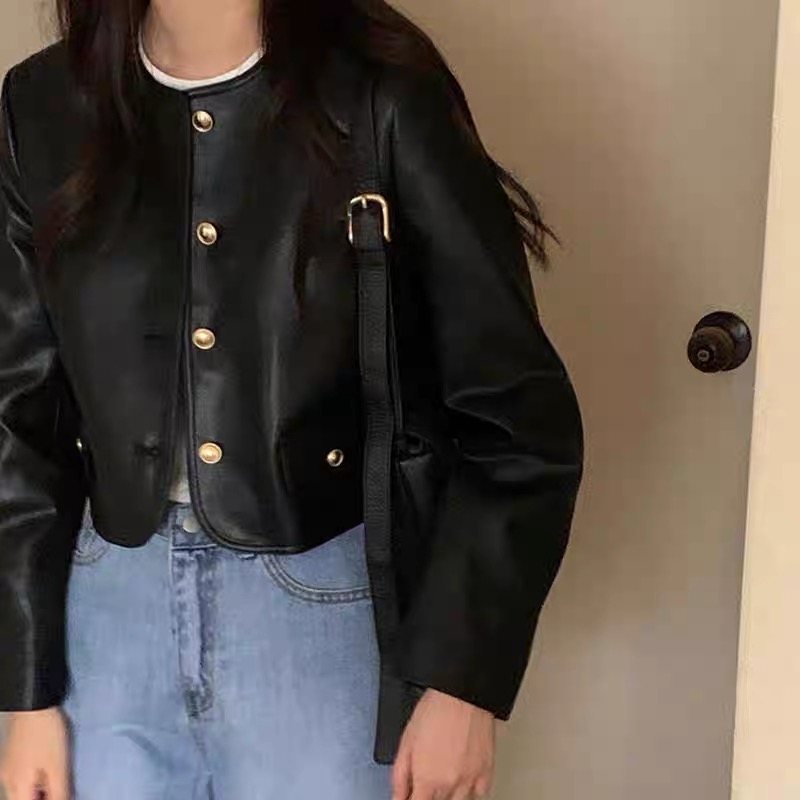 Only the finer things leather jacket LJ114 image