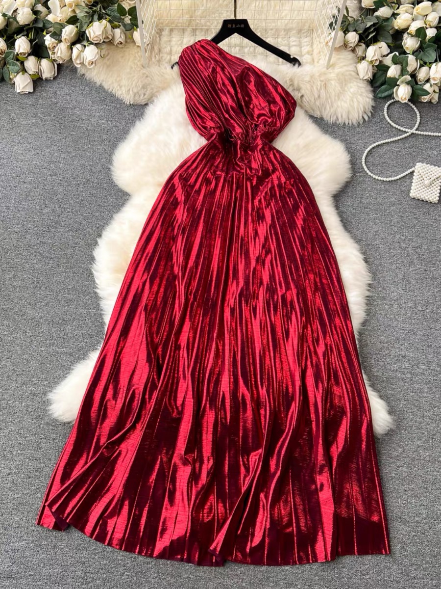 90’s babe metallic dress EVD87