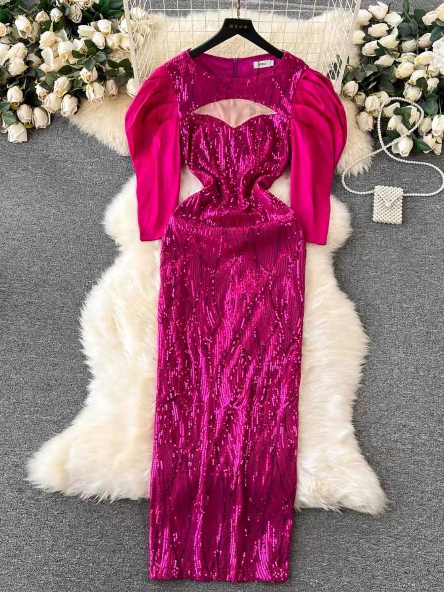 Barbie in sequin party dress EBC87